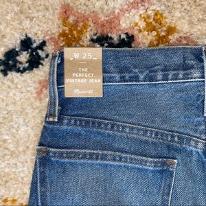 Perfect Vintage Jean (Madewell)